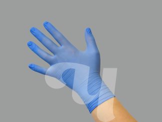 Перчатки нитрил голубые медицинские SML Connect Blue Nitrile 100 шт/упк, Чистовье